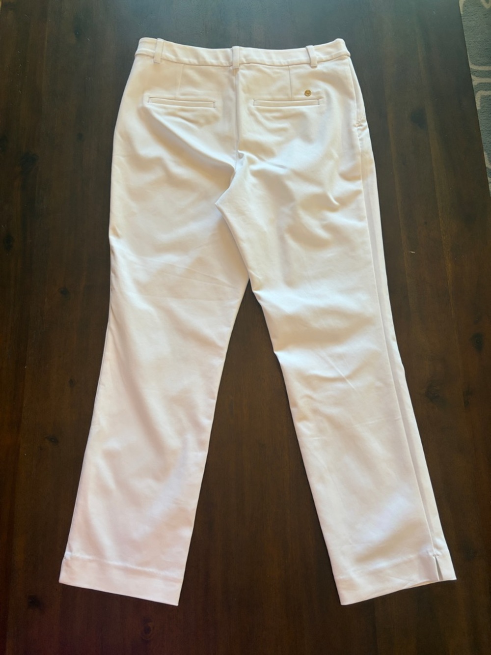 Lilly Pulitzer Ana High Rise Pant - White - Picture 4 of 5